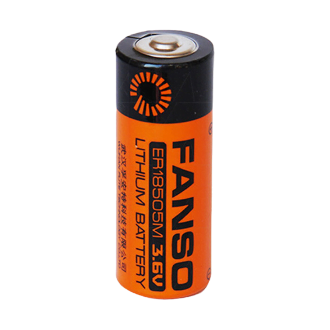 Fanso ER18505M FAT A size 3.6V 3500mAh High Power Lithium Thionyl Chloride Battery - Spiral Wound Type at Signature Batteries